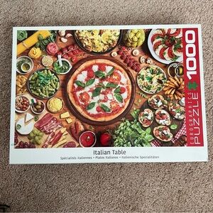 Eurographics Italian Table Puzzle - 1000 Pieces
